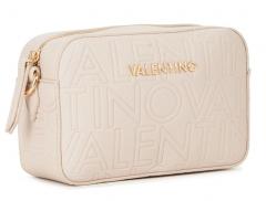 Mario Valentino Kameratasche Pansy elegant Prägung taupe