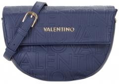 Halbmondtasche zweigeteilt Mario Valentino Pansy taupe Prägung