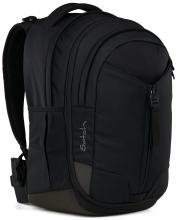 dreiteiliges Schultaschenset schwarz Satch Match Gymbag Pencil Box Blackjack