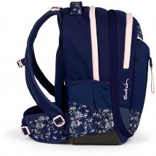 Schultaschenset Satch Match Bloomy Breeze dunkelblau Blumenprint