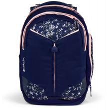 Schultaschenset Satch Match Bloomy Breeze dunkelblau Blumenprint
