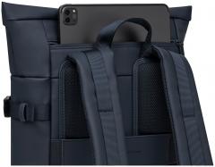 Kapten and Son Navy Blue Kurierrucksack Helsinki Vegan