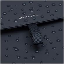 Kapten and Son FLN kompakter Rucksack mit Überschlag Navy Blue