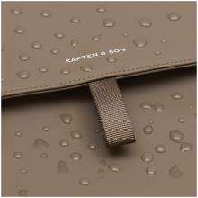 Kapten and Son Überschlag Rucksack medium Fyn Walnut nachhaltig