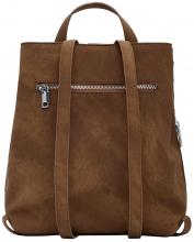 Desigual Citybackpack Sumy Mini Metall Yankee braun Nieten Cutouts