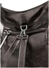 Taschenrucksack Silver Metallic Desigual Arica schimmernd Tragegriff