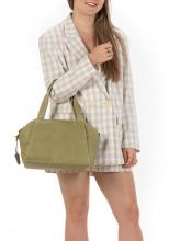 2 Wahl Henkeltasche grün Tea Green stainwashed Burkely Just Jolie