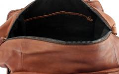 Kurzgrifftasche Sestilia Fashion Lights Harbour 2nd Flechtoptik Cognac