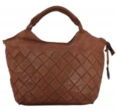 Harbour 2nd  Fashion Lights Shoppertasche Venezia cognacbraun Laptop