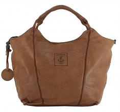 Harbour 2nd  Fashion Lights Shoppertasche Venezia cognacbraun Laptop