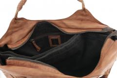 Harbour 2nd  Fashion Lights Shoppertasche Venezia cognacbraun Laptop