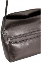 Überschlagtasche Desigual Trokel Metallic Dark Silver