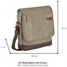 Canvas Herrentasche Air Medium Camel Active Khaki