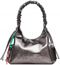 schimmernde Beuteltasche Montville Desigual Brushed Silver mettalic