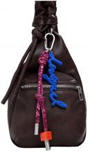 Desigual Schultertasche Montville Choco Logo dunkelbraun