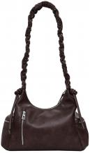 Desigual Schultertasche Montville Choco Logo dunkelbraun