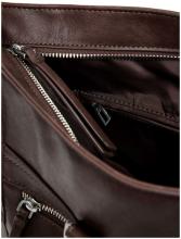 Desigual Handtasche Choco Backpack Logo Arica dunkelbraun