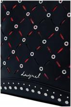 schwarzer Desigual Rucksack Cutouts Back Yankee Sumy Mini Nieten