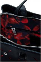 schwarzer Desigual Rucksack Cutouts Back Yankee Sumy Mini Nieten