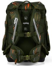 Ergobag Schultaschenset ExBärdition Dschungelprint grün orange