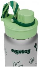 Ergobag Trinkflasche Metall isolierend Fossilien Dschungel grün