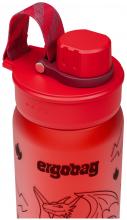 Sportflasche Ergobag rot Drache spülmaschinenfest
