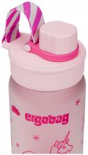 Ergobag rosa Trinkflasche für Mädchen Einhorn 