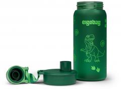 Ergobag Dinosaurier Trinkflasche dunkelgrün