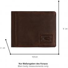 Jeansbörse Herren CAMEL ACTIVE Dust Brown Mini