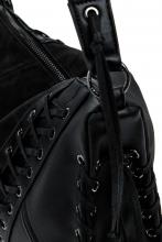 Desigual Tango Crossover Bag Negro Patch Leiria schwarz Schnürung