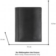 Camel Active Bilbao Black Hochformat Herrenbörse RFID Schutz