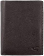 Camel Active Atlanta Lederbörse Herren Brown genarbtes Leder