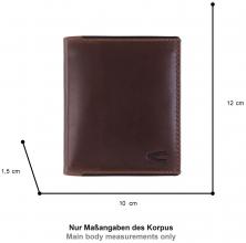 Camel Active Cruise Glattleder Herrenbörse Braun