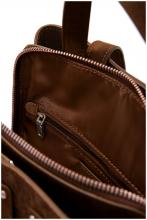 Tagesrucksack Desigual Sumy Patch Nieten rockig Chocolate Paisley braun