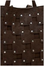 Tagesrucksack Desigual Sumy Patch Nieten rockig Chocolate Paisley braun