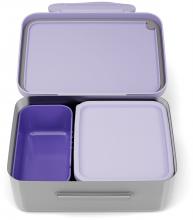 Jausenbox Edelstahl lila Schmetterling Ergobag