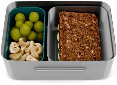 Vesperdose Edelstahl mintgrün Blumen Ergobag