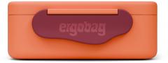 Vesperbox orange dunkelrot Ergobag Tiger BPA-frei Kunststoff