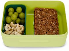 Essensbox hellgrün Fußball Trennfach Ergobag