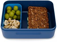 Ergobag Jausenbox Astronaut dunkelblau Weltall Trennfach