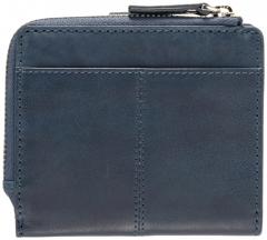Maitre Lemberg Alberta Lederbörse schmal Midblue