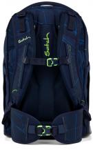 Satch Pack Blue Tech dreiteiliges Schultaschenset blau gemustert