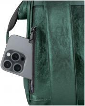 Cabaia schimmernder Minirucksack Leo Adventurer XSmall Louisville Braun