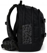 4teiliges Schultaschenset Satch Pack Blurry Faces reflektierend Sportbeutel Trinkflasche