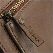 Maitre Lederbörse mit Überschlag Steinbach Immine Dark Brown