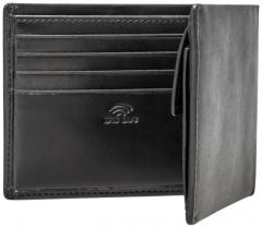 Maitre Minibörse Dietwald Birkheim Fettleder Black Matt