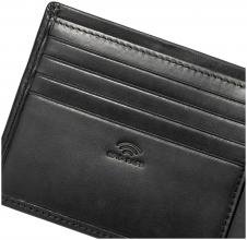 Maitre Minibörse Dietwald Birkheim Fettleder Black Matt