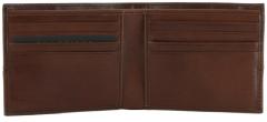 The Bridge Damiano Herren Scheintasche Marrone braun Teilungsnaht kein Münzfach