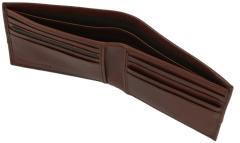 The Bridge Damiano Herren Scheintasche Marrone braun Teilungsnaht kein Münzfach