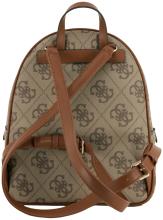 Guess Citybackpack Erenia Coal Logo schwarz grau